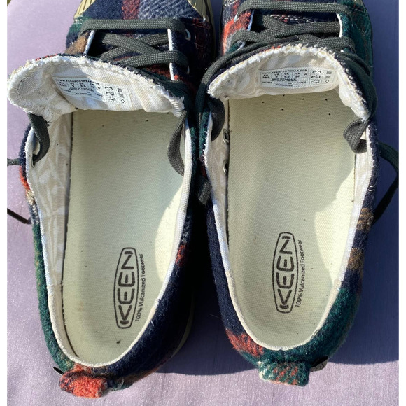 Keen Elsa Fleece Sneaker 1017967 Womens Size 9  Shoe *WIDE* Forest Night Wool - Picture 8 of 9